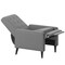 Flash Furniture Ezra Mid-Century Modern LeatherSoft Upholstered Button Tufted Pushback Recliner in Light Gray SG-SX-80415N-LGY-GG - alternate 8